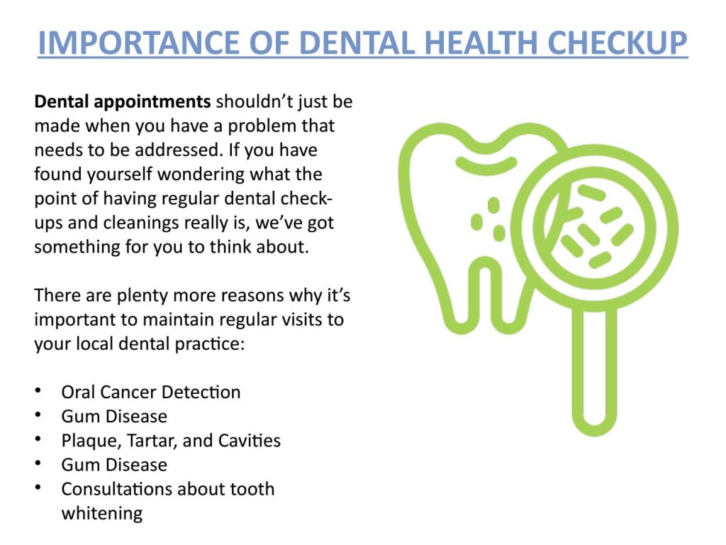 The Importance of Oral Health